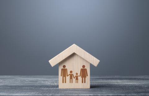 casa con famiglia 