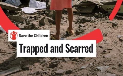 copertina dell'indagine Trapped and Scarred