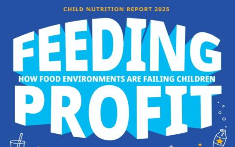 copertina del rapporto Feeding profit. How food environments are failing children 