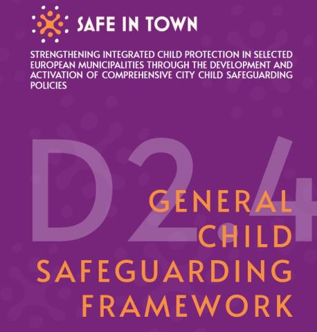 copertina delle Linee guida del progetto Safe in Town