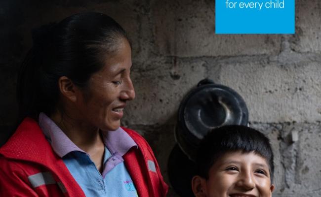 copertina del rapporto La condizione dell’infanzia nel mondo 2025