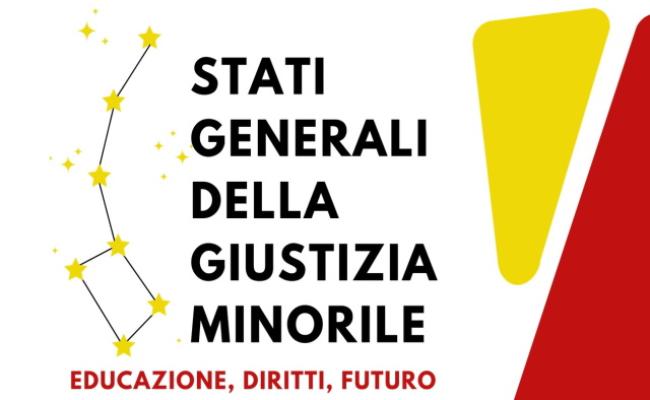 locandina degli Stati Generali della giustizia minorile