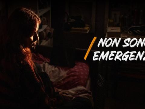 locandina della campagna Non sono emergenza