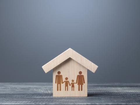 casa con famiglia 