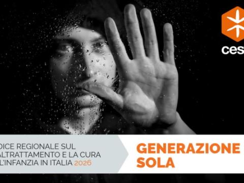 copertina dell'Indice regionale sul maltrattamento e la cura all’infanzia in Italia 2026