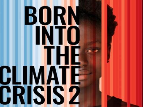 copertina del rapporto Born into the Climate Crisis 2